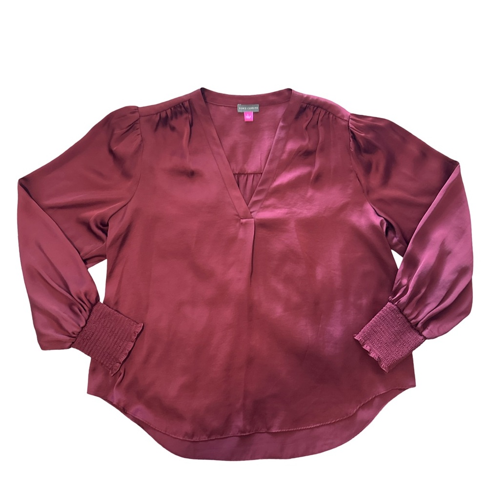 Vince Camuto Jewel Tone Women's Blouse | Size L | NWT
